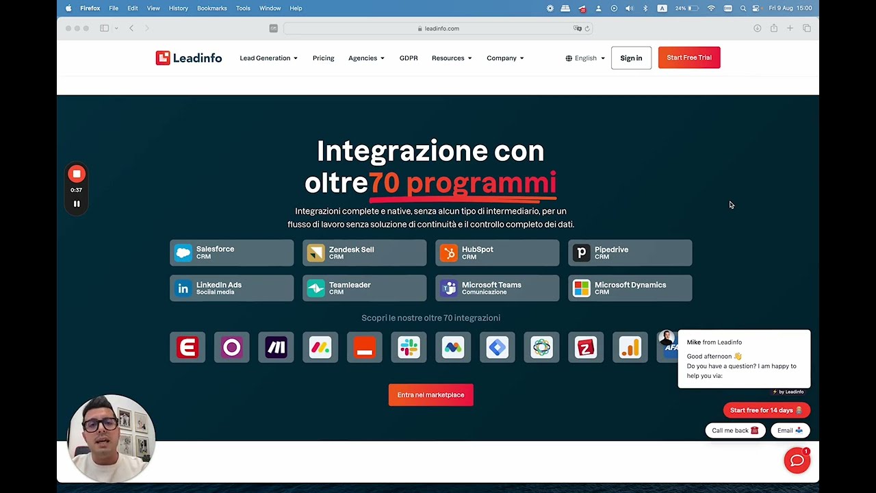Come aumentare le tue vendite con LeadInfo. Trasforma i visitatori anonimi del tuo sito ;)